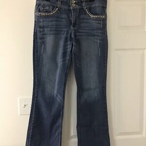 Democracy Dark Blue Boot Cut Jeans